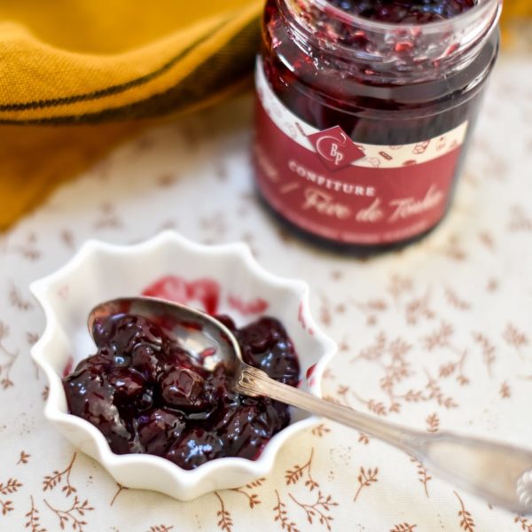 Confiture Cerises, fève de tonka